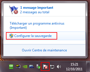 Configurer la sauvegarde